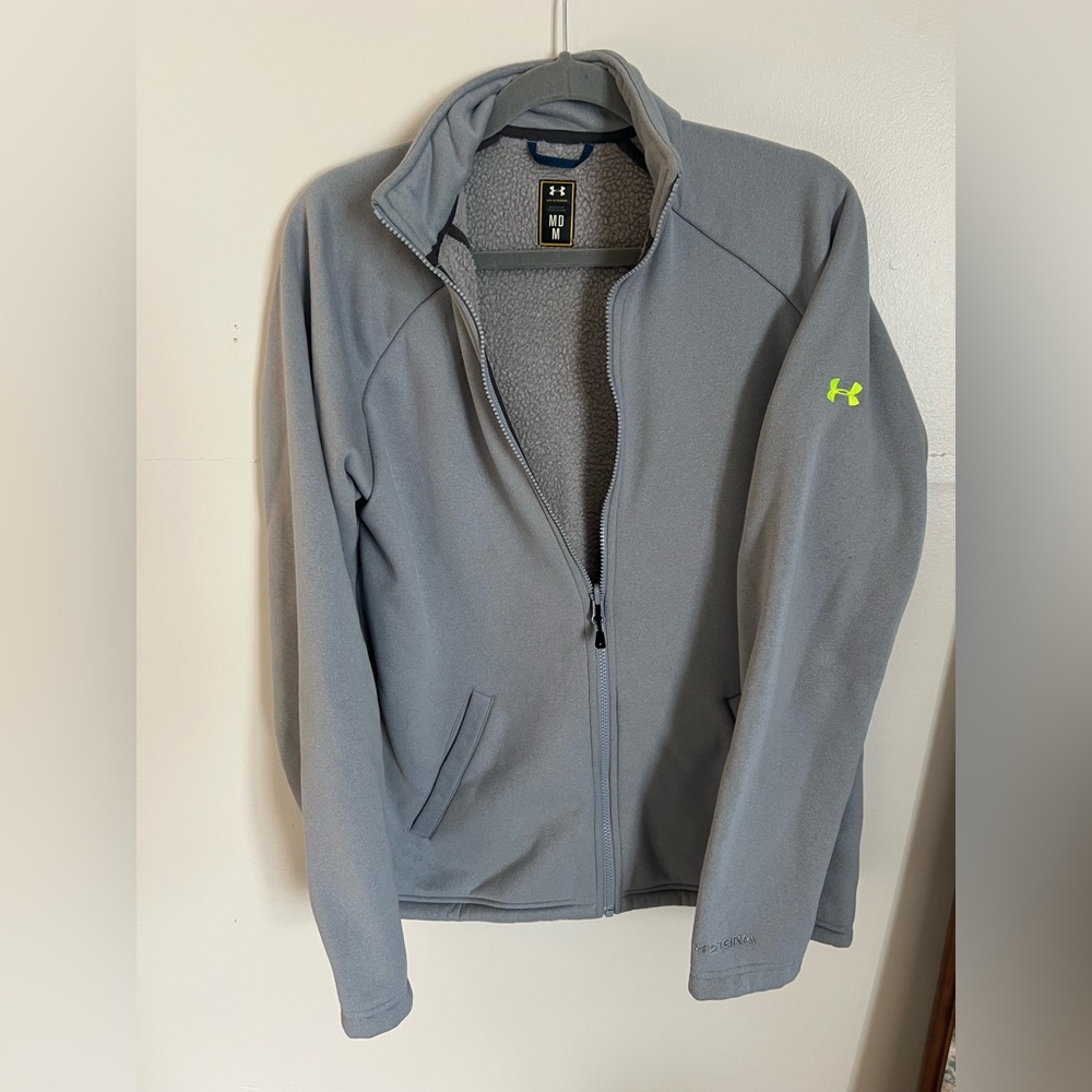 Men’s Under Armour Storm Gray Fleece Lined Jacket Size Medium